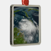 Tropisch Storm Dennis Metalen Ornament (Rechts)