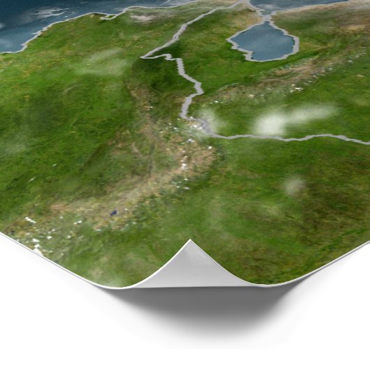 Tropisch Storm Dennis Poster (Hoek)