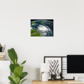 Tropisch Storm Dennis Poster (Thuiskantoor)