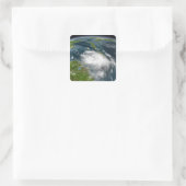 Tropisch Storm Dennis Vierkante Sticker (Tas)