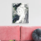 Tropisch Storm Dianmu Canvas Afdruk (Insitu (Woonkamer))