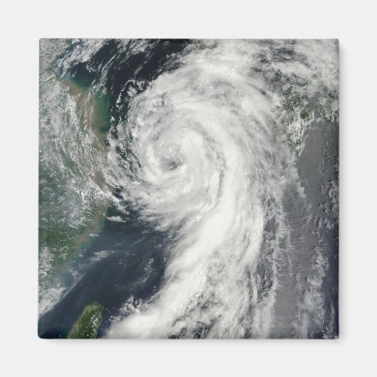 Tropisch Storm Dianmu Magneet (Voorkant)