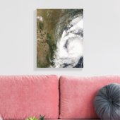 Tropisch Storm Dolly Canvas Afdruk (Insitu (Woonkamer))