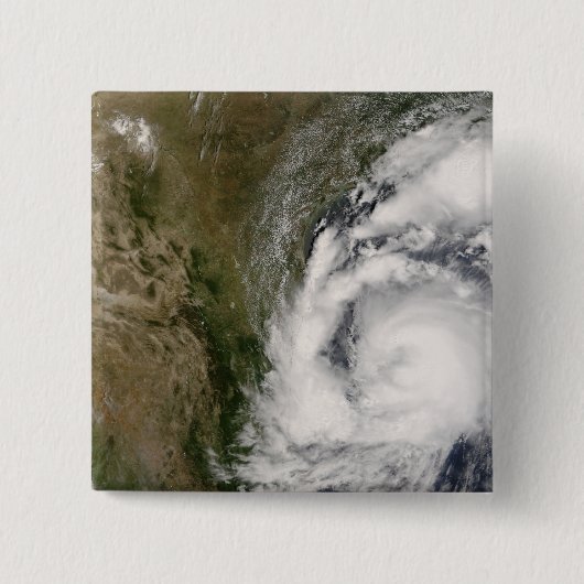 Tropisch Storm Dolly Vierkante Button 5,1 Cm (Voorkant)