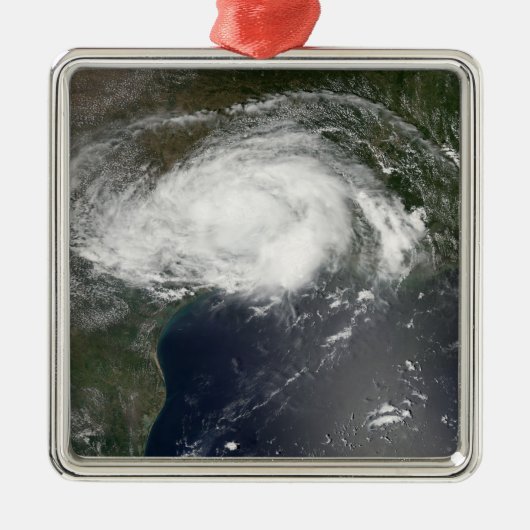 Tropisch Storm Edouard 2 Metalen Ornament (Voorkant)