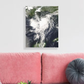 Tropisch Storm Edouard Canvas Afdruk (Insitu (Woonkamer))