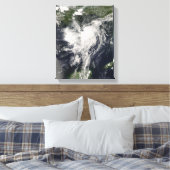 Tropisch Storm Edouard Canvas Afdruk (Insitu (Slaapkamer))