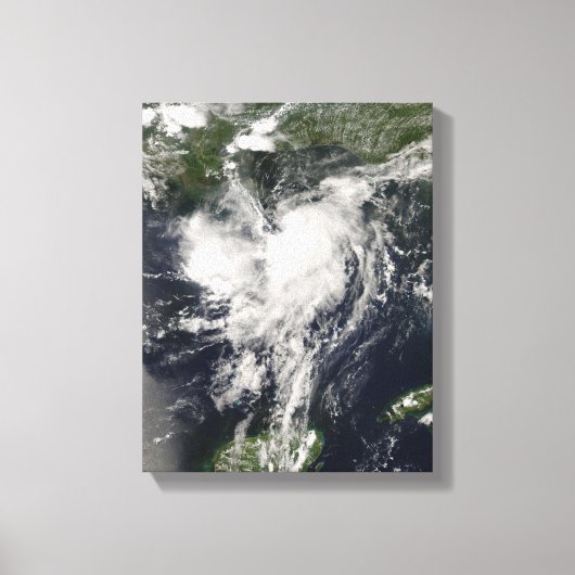 Tropisch Storm Edouard Canvas Afdruk (Voorkant)
