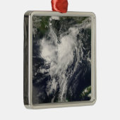 Tropisch Storm Edouard Metalen Ornament (Rechts)