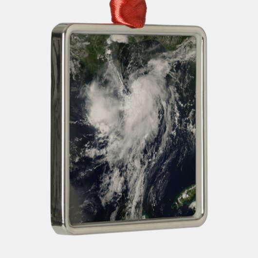 Tropisch Storm Edouard Metalen Ornament (Rechts)