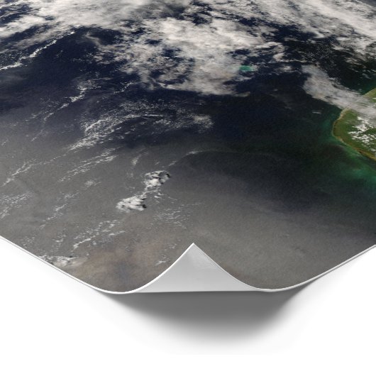 Tropisch Storm Edouard Poster (Hoek)