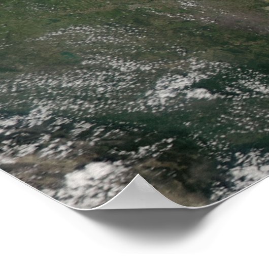 Tropisch Storm Edouard Poster (Hoek)