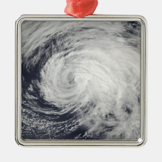 Tropisch Storm Ele in het centrale deel van de Sti Metalen Ornament (Voorkant)
