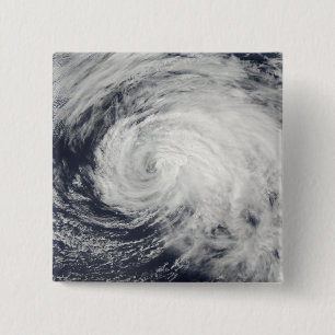 Tropisch Storm Ele in het centrale deel van de Sti Vierkante Button 5,1 Cm