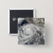 Tropisch Storm Emilia Vierkante Button 5,1 Cm (Voorkant /achterkant)