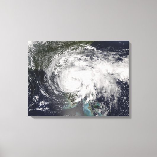 Tropisch Storm Fay 2 Canvas Afdruk (Voorkant)