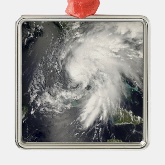 Tropisch Storm Fay 2 Metalen Ornament (Voorkant)