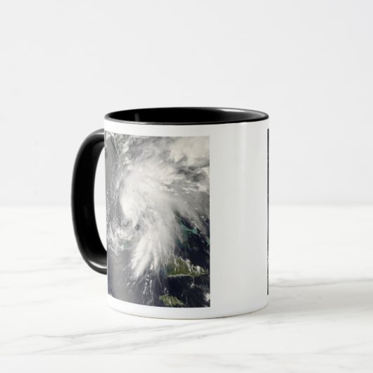 Tropisch Storm Fay 2 Mok (Voorkant links)