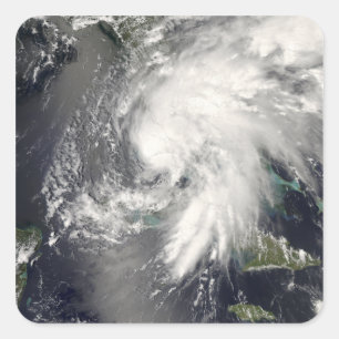 Tropisch Storm Fay 2 Vierkante Sticker