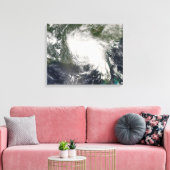 Tropisch Storm Fay 3 Canvas Afdruk (Insitu (Woonkamer))