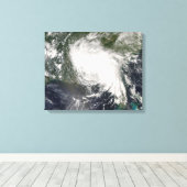 Tropisch Storm Fay 3 Canvas Afdruk (Insitu (Houten vloer))