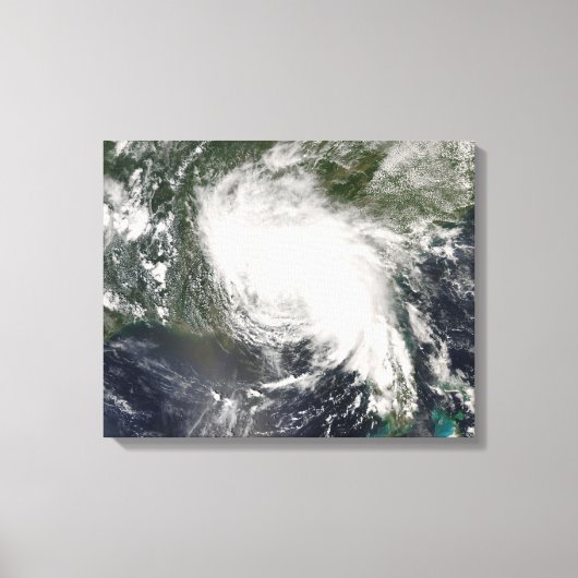Tropisch Storm Fay 3 Canvas Afdruk (Voorkant)