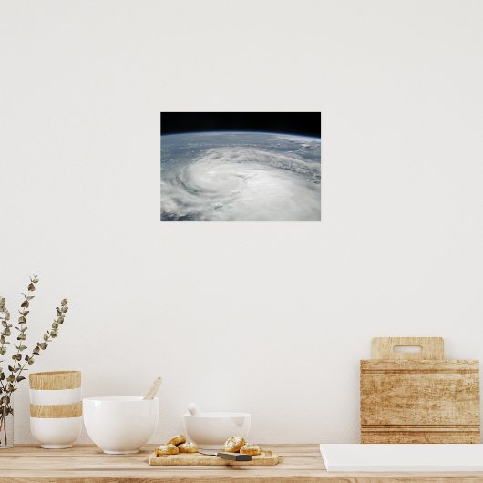 Tropisch Storm Fay 3 Poster (Keuken)