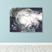 Tropisch Storm Fay 4 Canvas Afdruk (Insitu (Houten vloer))