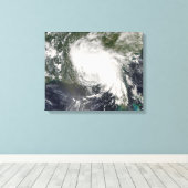 Tropisch Storm Fay 4 Canvas Afdruk (Insitu (Houten vloer))