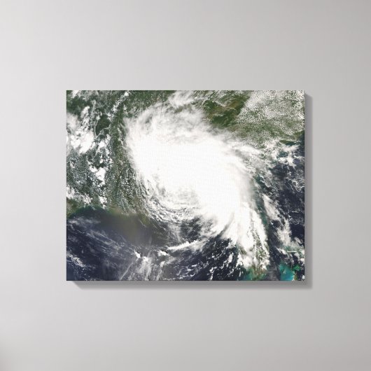 Tropisch Storm Fay 4 Canvas Afdruk (Voorkant)
