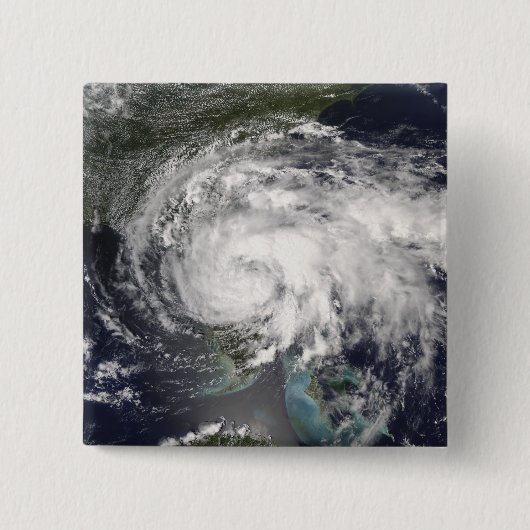 Tropisch Storm Fay 4 Vierkante Button 5,1 Cm (Voorkant)