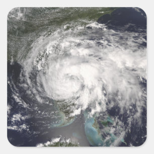 Tropisch Storm Fay 4 Vierkante Sticker