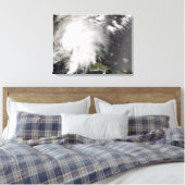 Tropisch Storm Fay 5 Canvas Afdruk (Insitu (Slaapkamer))