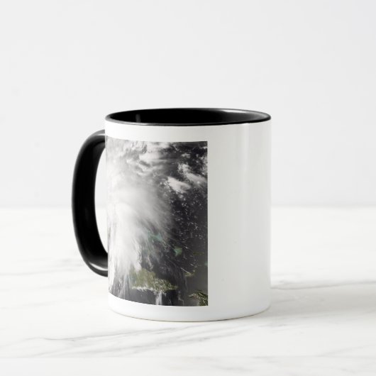 Tropisch Storm Fay 5 Mok (Voorkant links)