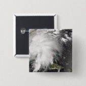 Tropisch Storm Fay 5 Vierkante Button 5,1 Cm (Voorkant /achterkant)