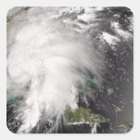 Tropisch Storm Fay 5 Vierkante Sticker (Voorkant)