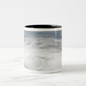 Tropisch Storm Fay 6 Tweekleurige Koffiemok (Center)