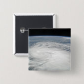 Tropisch Storm Fay 6 Vierkante Button 5,1 Cm (Voorkant /achterkant)
