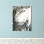 Tropisch Storm Fay Canvas Afdruk (Insitu (Houten vloer))