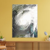 Tropisch Storm Fay Canvas Afdruk (Insitu (Woonkamer))