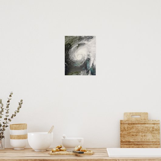 Tropisch Storm Fay Poster (Keuken)