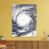 Tropisch Storm Guillermo Canvas Afdruk (Insitu (Woonkamer))