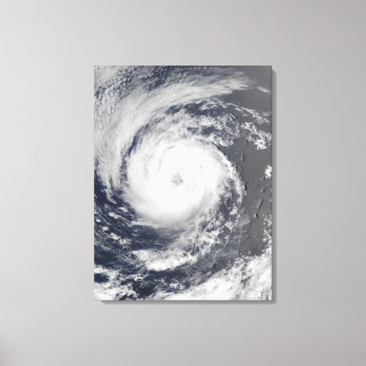 Tropisch Storm Guillermo Canvas Afdruk (Voorkant)