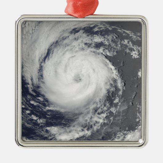 Tropisch Storm Guillermo Metalen Ornament (Voorkant)