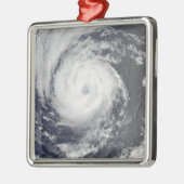 Tropisch Storm Guillermo Metalen Ornament (Links)