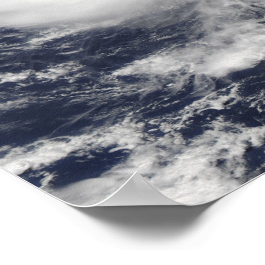 Tropisch Storm Guillermo Poster (Hoek)