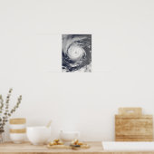 Tropisch Storm Guillermo Poster (Keuken)