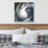 Tropisch Storm Gustav 2 Canvas Afdruk (Insitu (Slaapkamer))