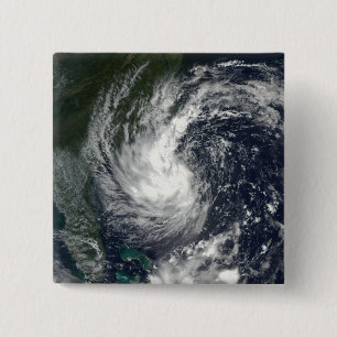 Tropisch Storm Gustav 2 Vierkante Button 5,1 Cm