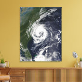 Tropisch Storm Gustav Canvas Afdruk (Insitu (Woonkamer))